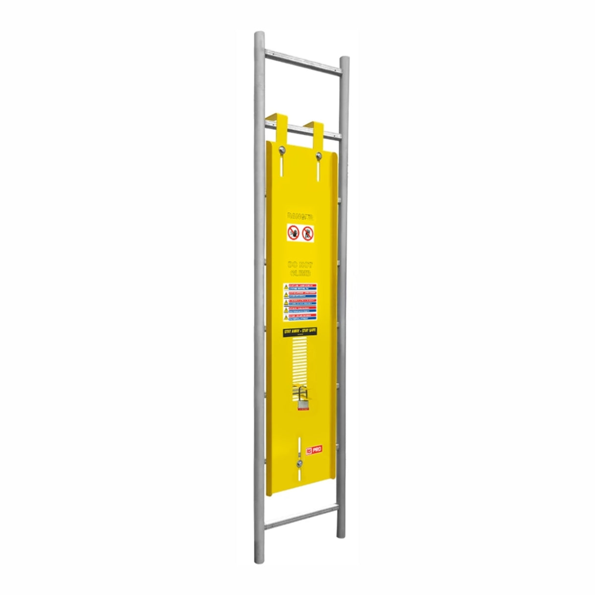 TieDex UK Yellow 1-Lock Lockout Steel Lockout