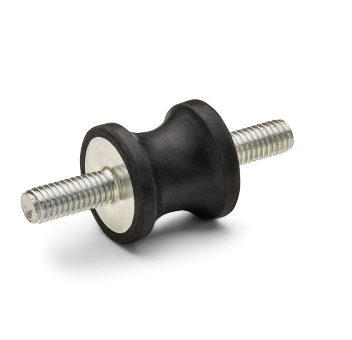TieDex UK Bobbin Shaped M16 Anti-Vibration Mount, Male Buffer Foot, 95 mm OD, 157 mm H