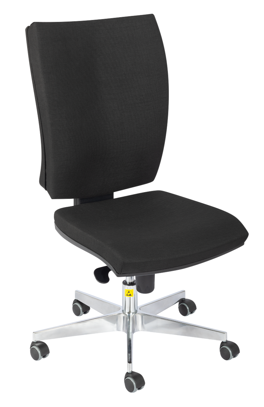 TieDex UK Black Foam Desk Chair, 120 kg Weight Capacity