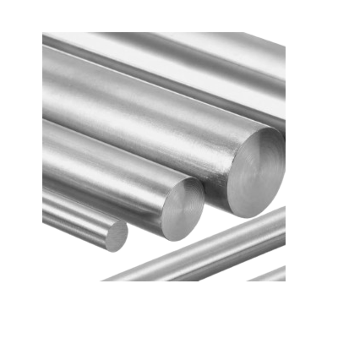 TieDex UK Round Titanium Metal Bar, 16mm W, 16 mm H, 1 m L