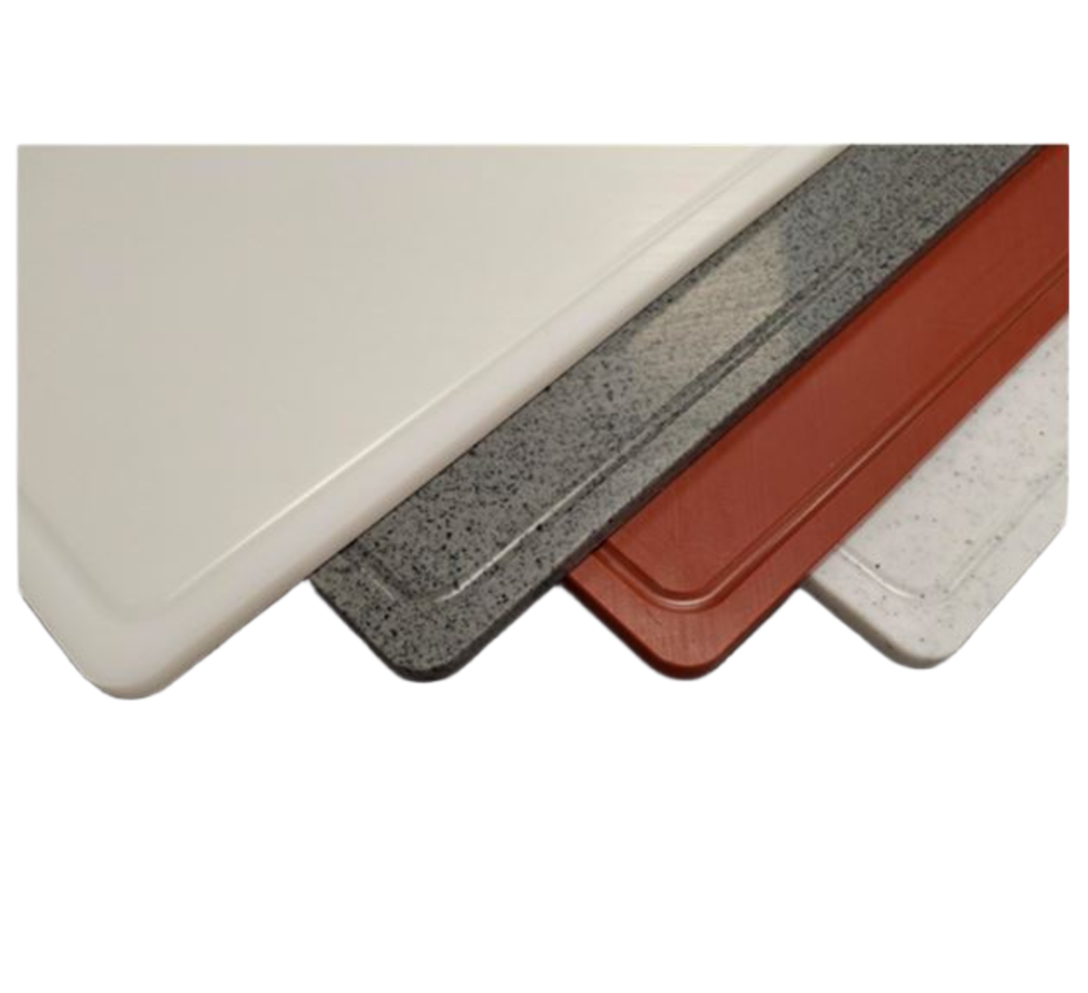 TieDex UK Red High Density Polyethylene Cutting Board, 950 mm x 950mm x 25 mm