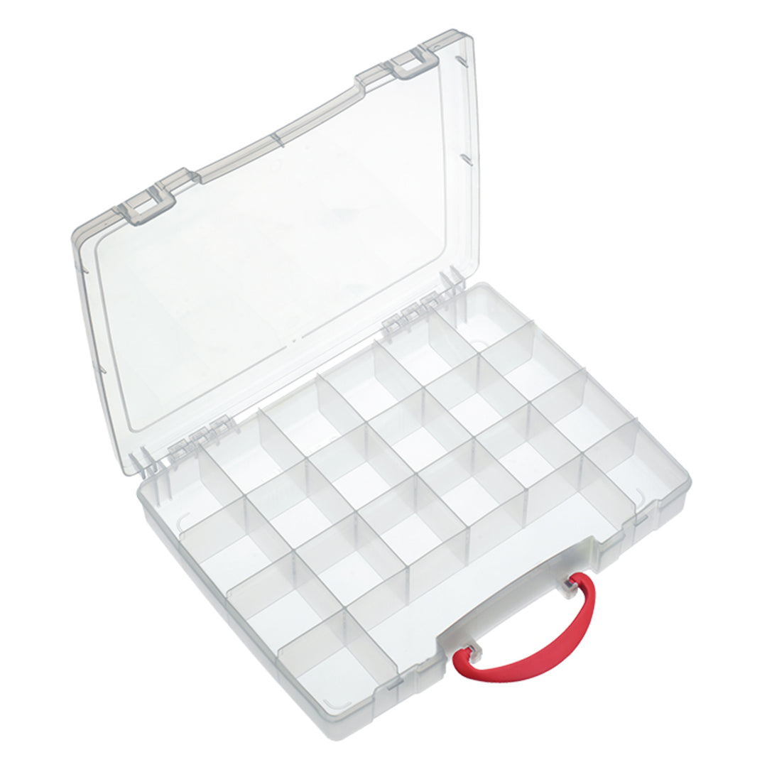TieDex UK Plastic Watertight Assortment Box, 255 mm 325 mm 56 mm