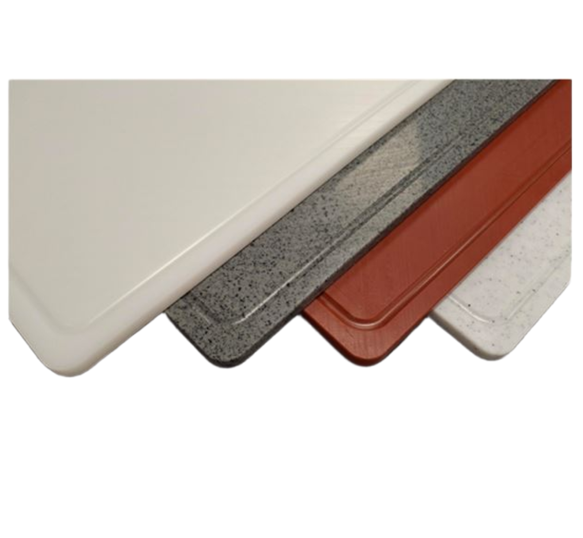 TieDex UK White High Density Polyethylene Cutting Board, 950 mm x 950mm x 25 mm