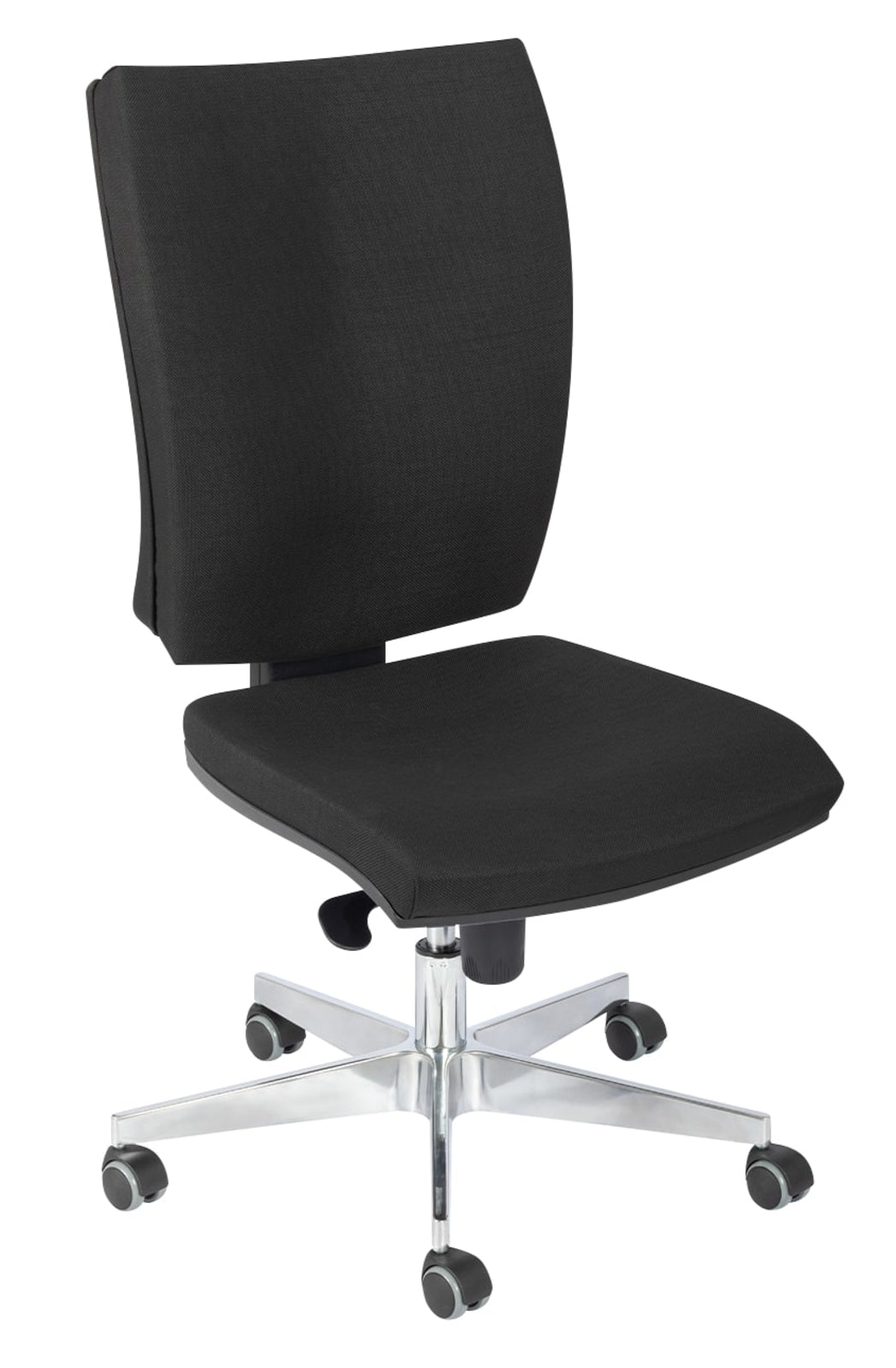 TieDex UK Black Foam Office Chair, 200 kg Weight Capacity