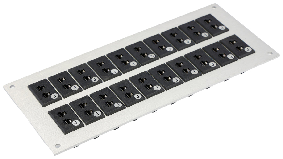 TieDex UK Thermocouple Connector Panel for Use with Fascia, RoHS Standard