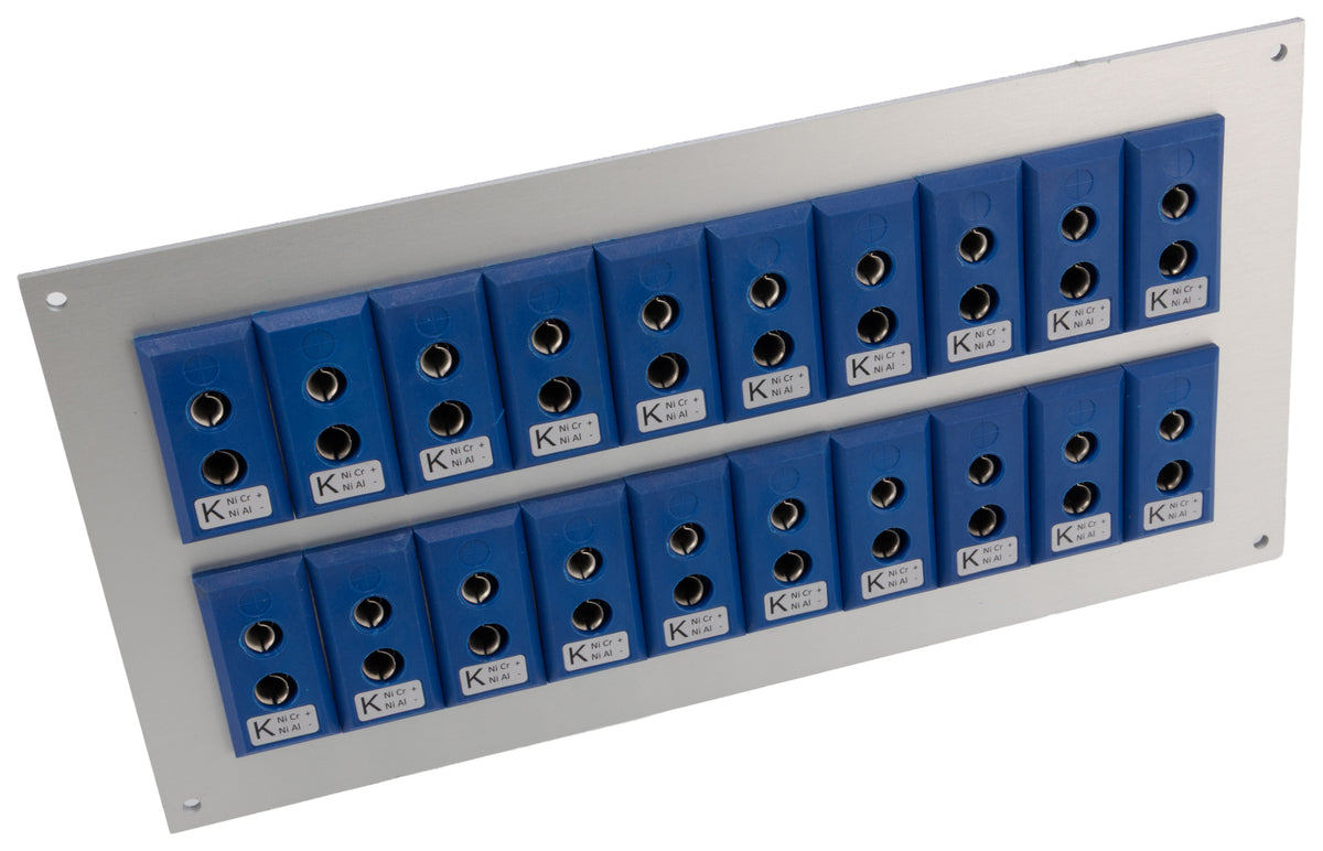 TieDex UK Thermocouple Connector Panel for Use with Fascia, RoHS Standard
