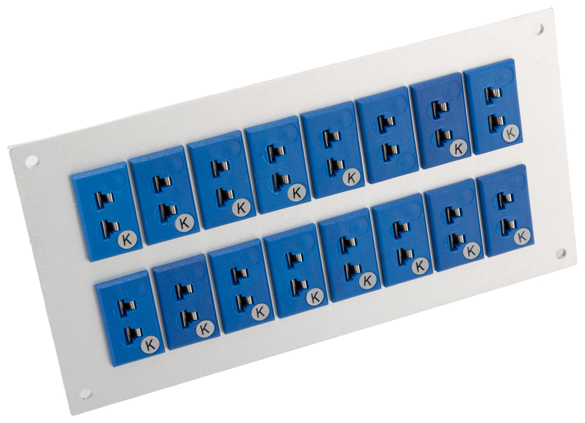 TieDex UK Thermocouple Connector Panel for Use with Fascia, RoHS Standard