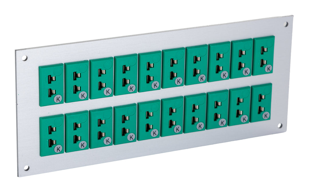 TieDex UK Thermocouple Connector Panel for Use with Fascia, RoHS Standard