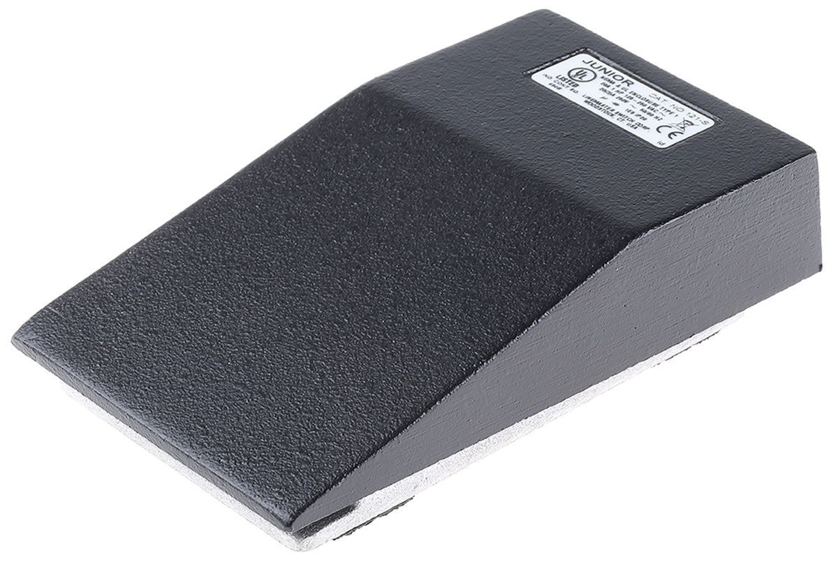 TieDex UK Medium Duty Momentary Foot Switch - SPCO Aluminium 20A Contact Current, 250 V ac Contact Voltage