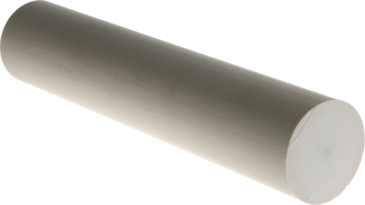 TieDex UK Beige Polyetheretherketone PEEK Rod, 300 mm x 60 mm Diameter