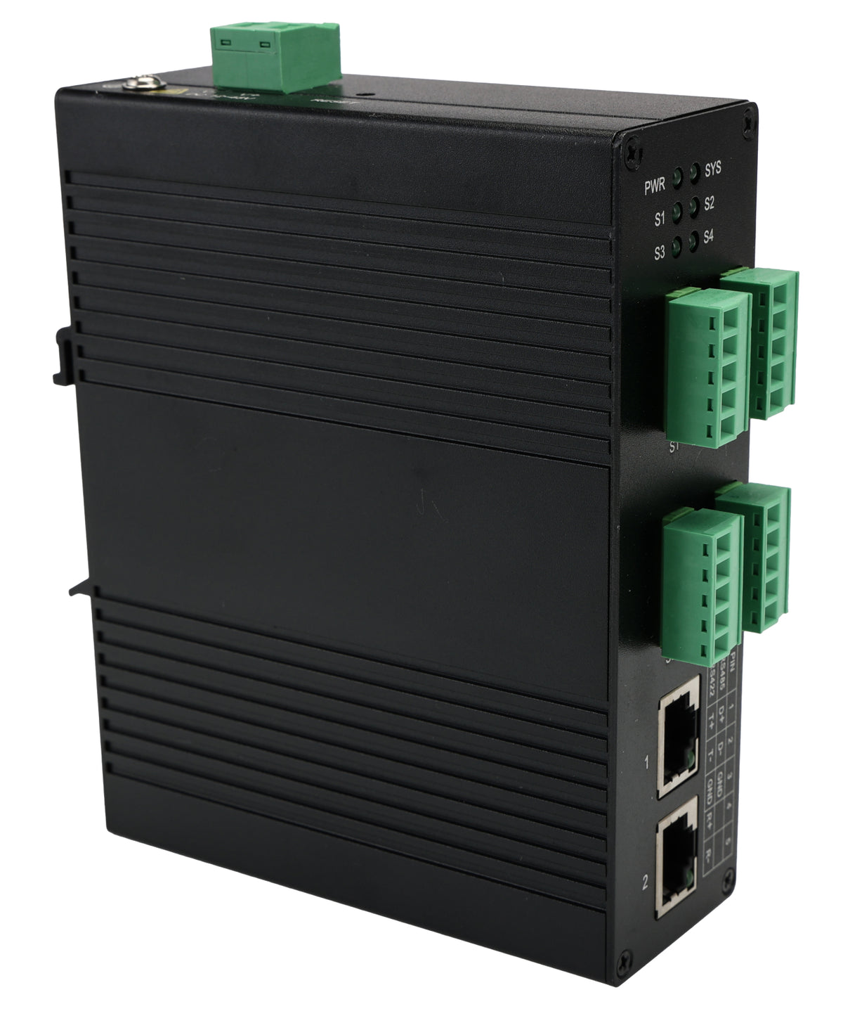 TieDex UK RS485, RJ45, RS422 Ethernet Media Converter, 100Mbps, Full Duplex