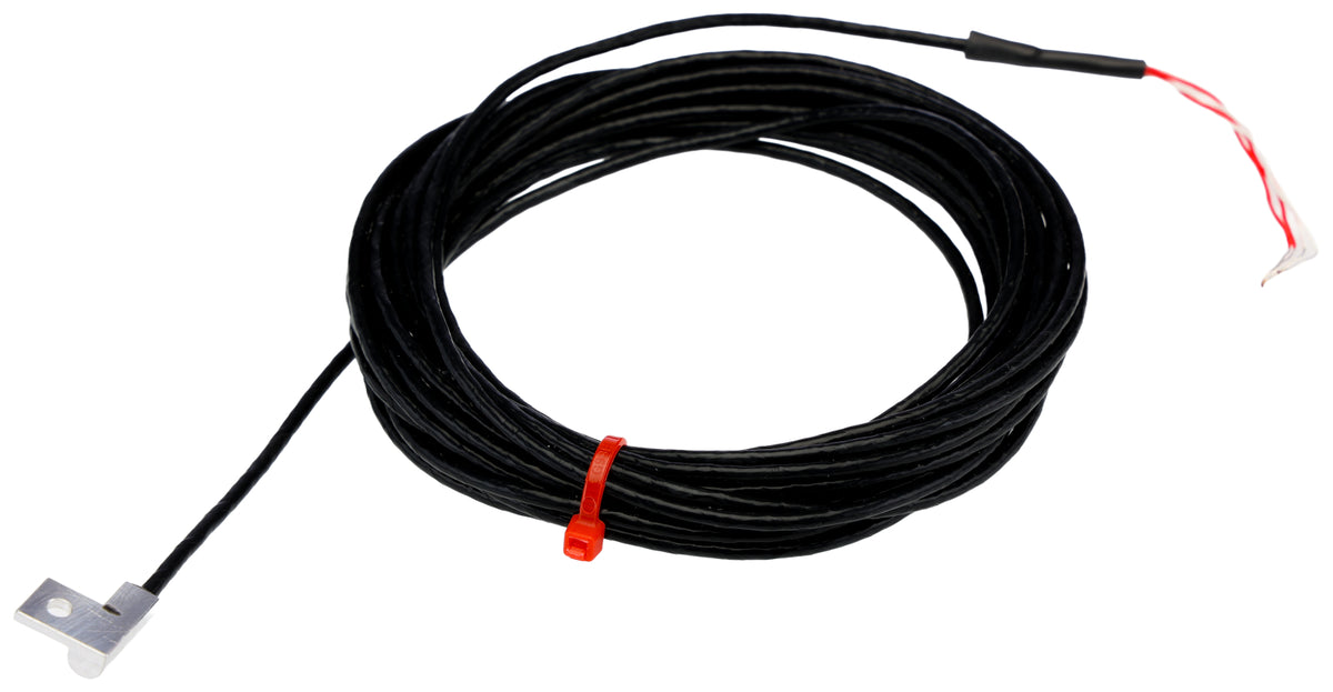 TieDex UK PT100 RTD Sensor 3 mm Dia, 5 m Long, 2 Wire, Class A 230 °C max
