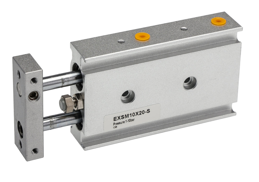 TieDex UK Pneumatic Guided Cylinder - 20 mm