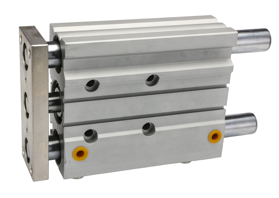 TieDex UK Pneumatic Guided Cylinder - 32mm Bore, 75 mm Double Acting Acting