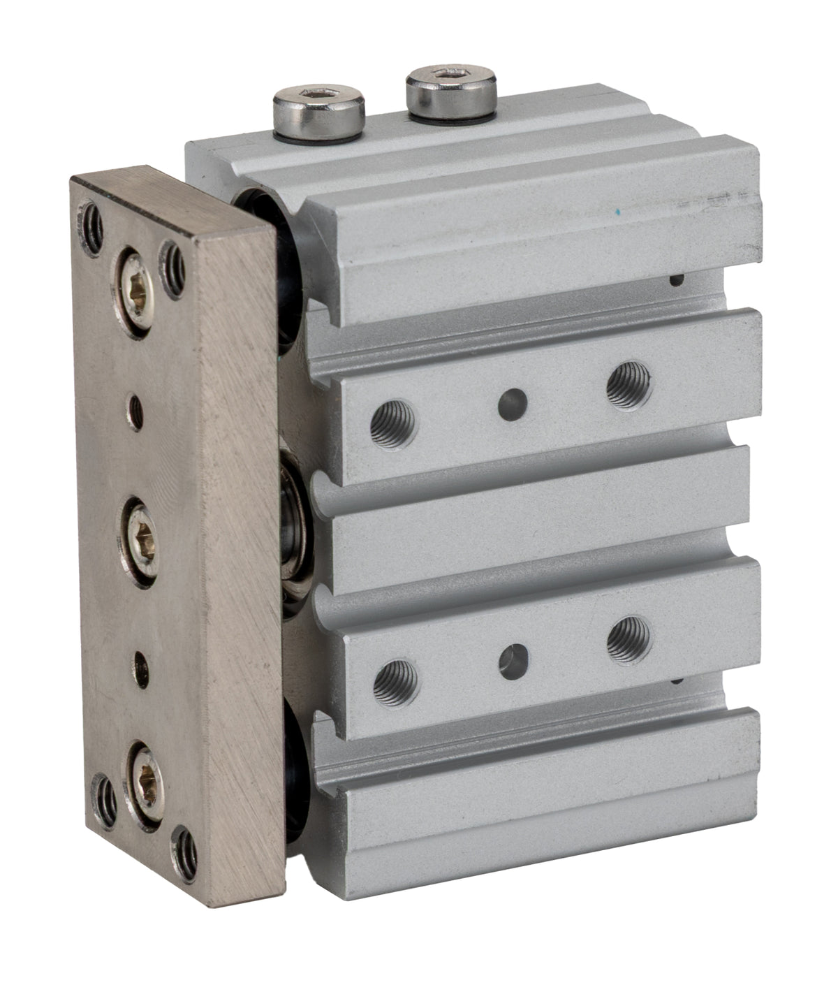 TieDex UK Pneumatic Guided Cylinder - 16mm Bore, 10 mm Double Acting Acting