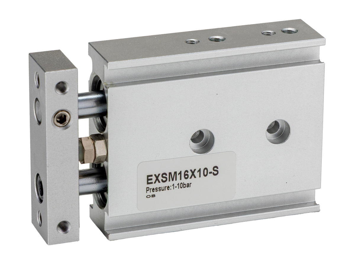 TieDex UK Pneumatic Guided Cylinder - 10 mm