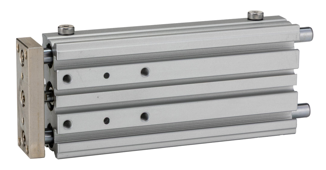 TieDex UK Pneumatic Guided Cylinder - 12mm Bore, 100 mm Double Acting Acting