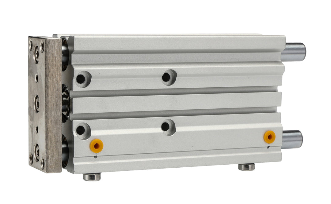 TieDex UK Pneumatic Guided Cylinder - 12mm Bore, 40 mm Double Acting Acting