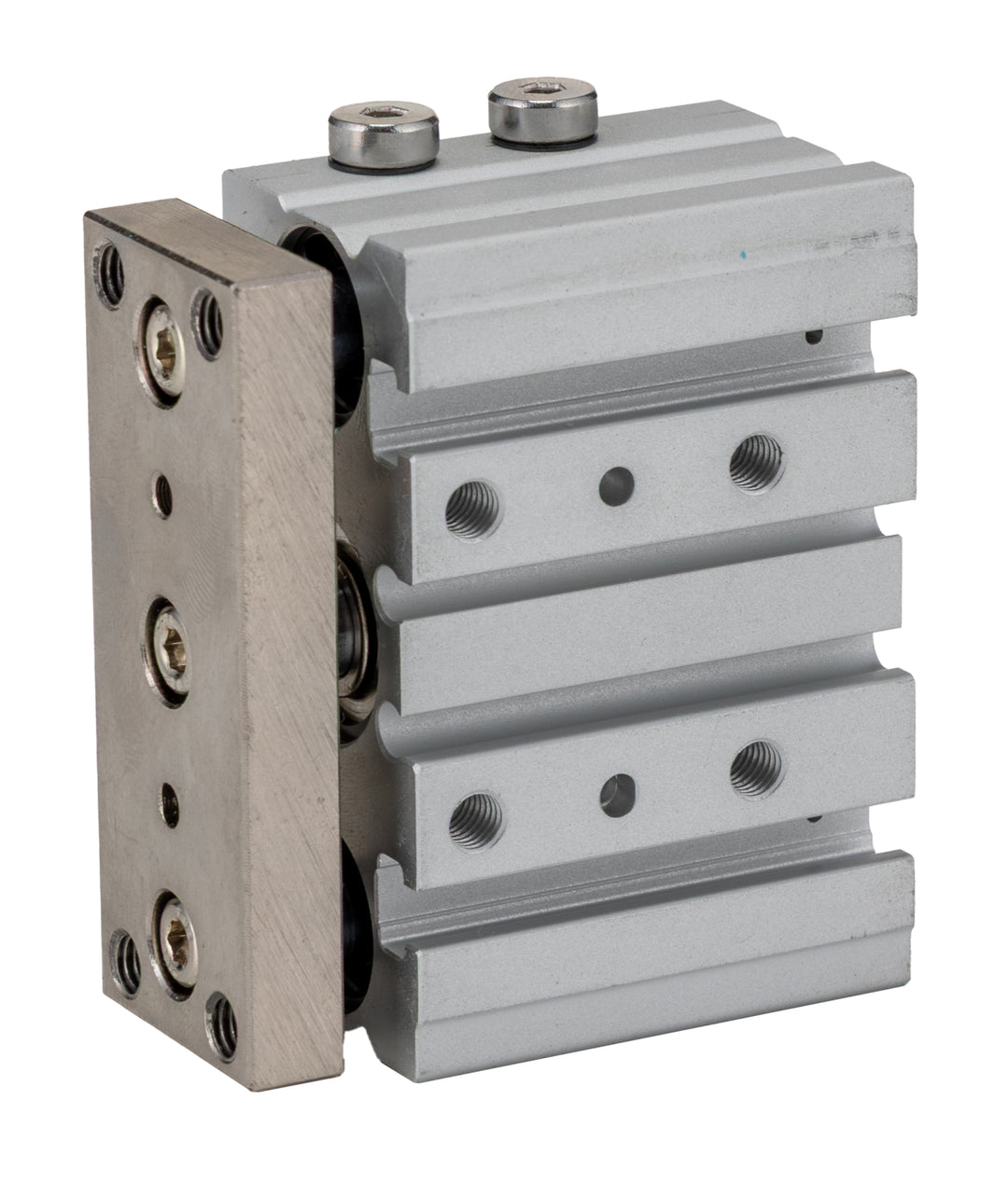 TieDex UK Pneumatic Guided Cylinder - 16mm Bore, 10 mm Double Acting Acting