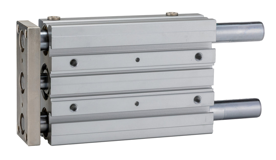 TieDex UK Pneumatic Guided Cylinder - 32mm Bore, 125 mm Double Acting Acting