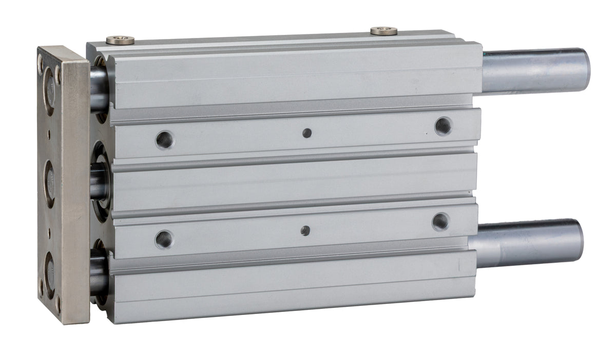 TieDex UK Pneumatic Guided Cylinder - 32mm Bore, 125 mm Double Acting Acting