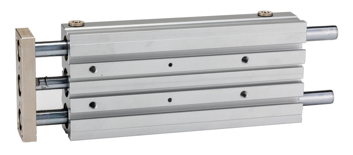 TieDex UK Pneumatic Guided Cylinder - 20mm Bore, 150 mm Double Acting Acting