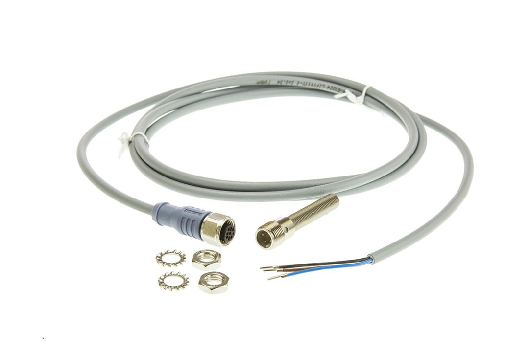 TieDex UK Threaded Barrel Inductive Proximity Sensor, M8 x 1 PNP 30V 1.5 mm 30 V dc 150mA
