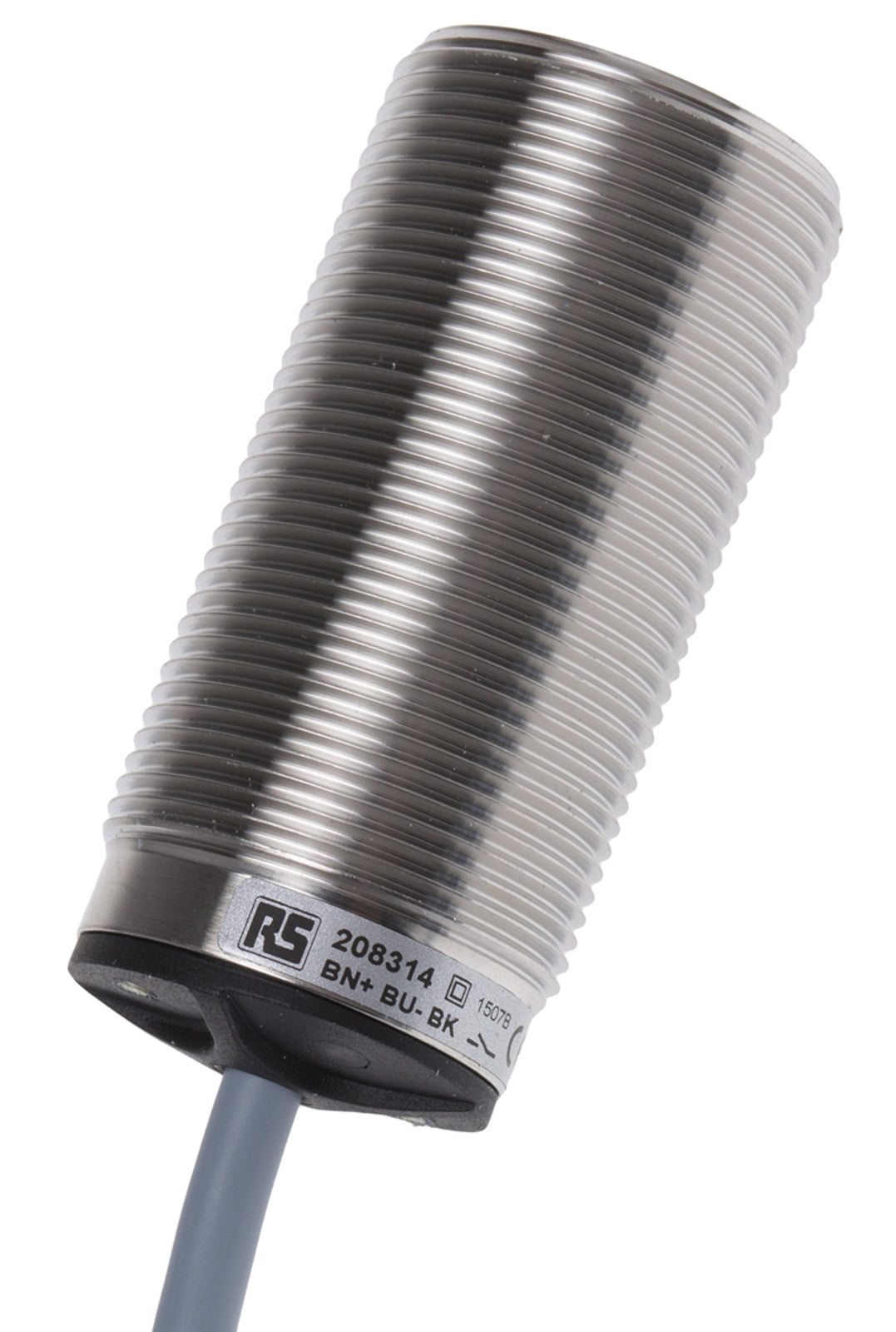 TieDex UK Threaded Barrel Inductive Proximity Sensor, M30 x 1.5 PNP 30V 10 mm 30 V dc 200mA