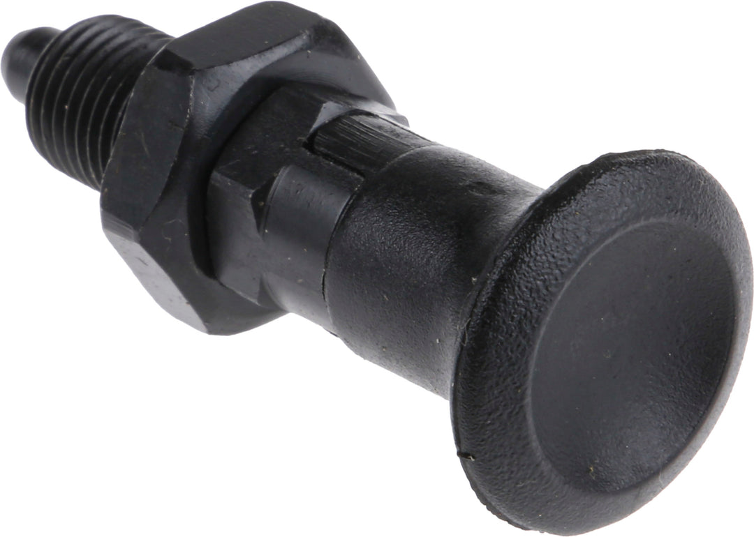 TieDex UK Burnished Steel M10 Index Plunger, 51 mm Long