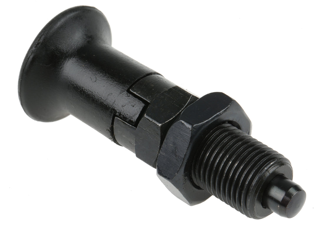 TieDex UK Burnished Steel M16 Index Plunger, 75.5 mm Long