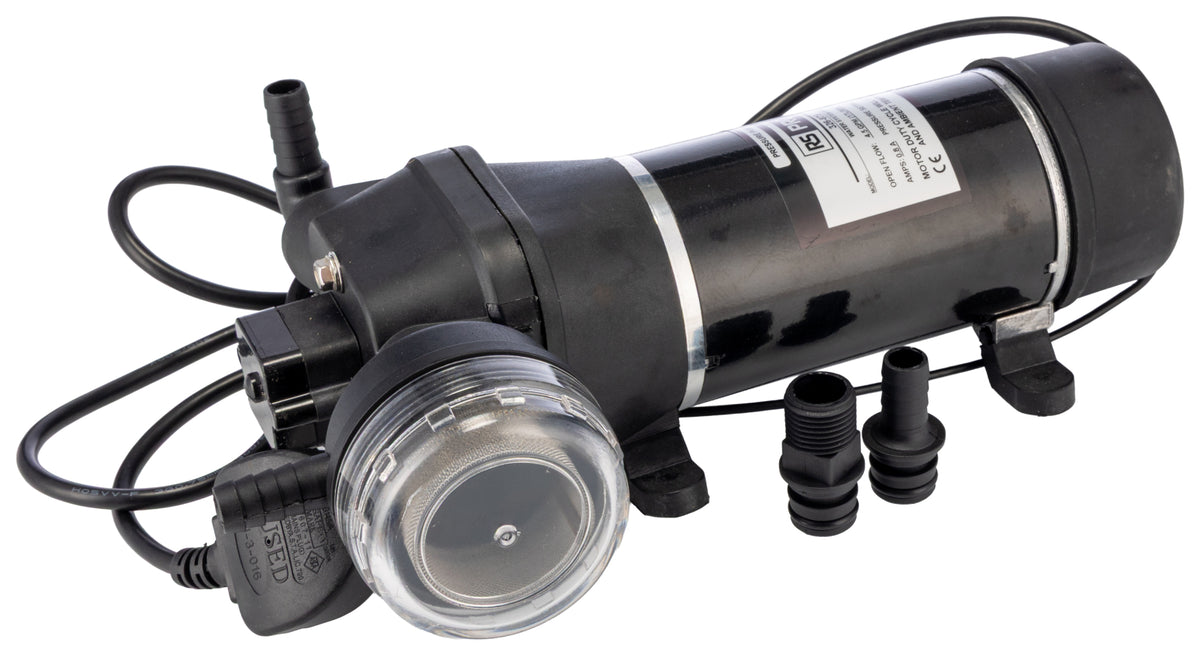 TieDex UK Diaphragm Electric Positive Displacement Pump, 17L/min, 2.7 bar, 230V