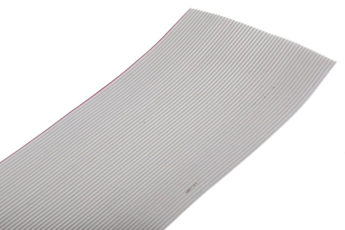 TieDex UK Ribbon Cable, Flat, 1.27 mm Pitch, 50, 30 m Length