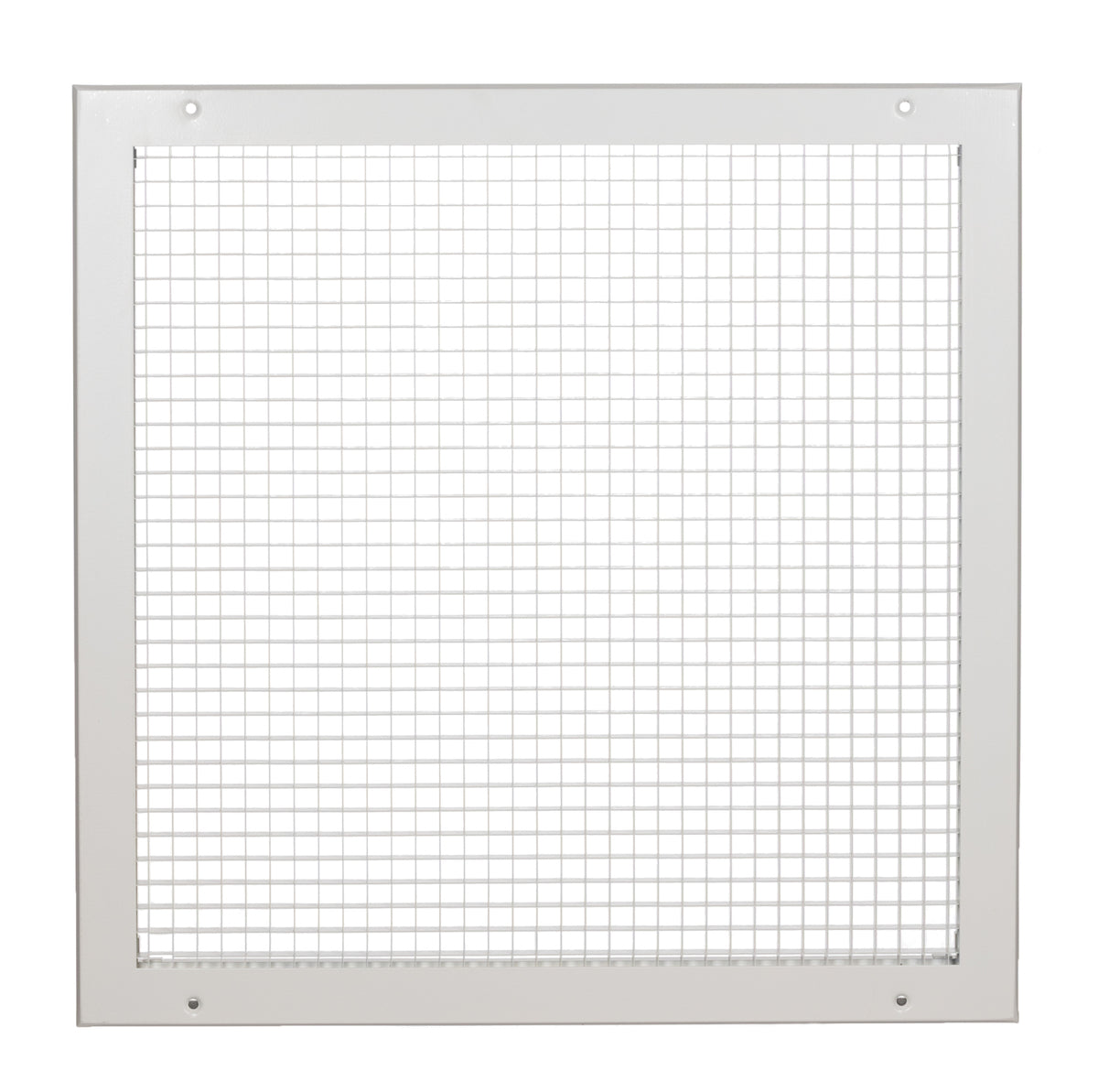 TieDex UK Brown Aluminium Louvre, Parallel Slat 450 mm, 450mm