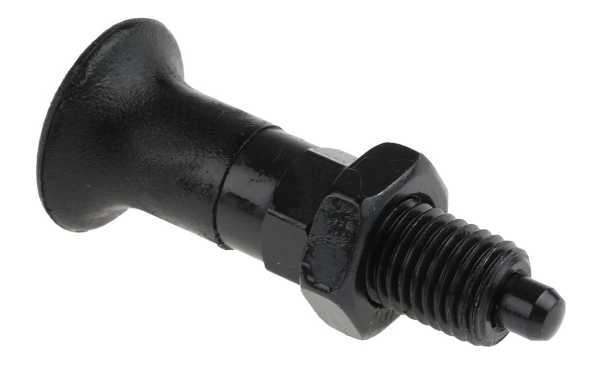 TieDex UK Steel M12 Index Plunger, 61 mm Long