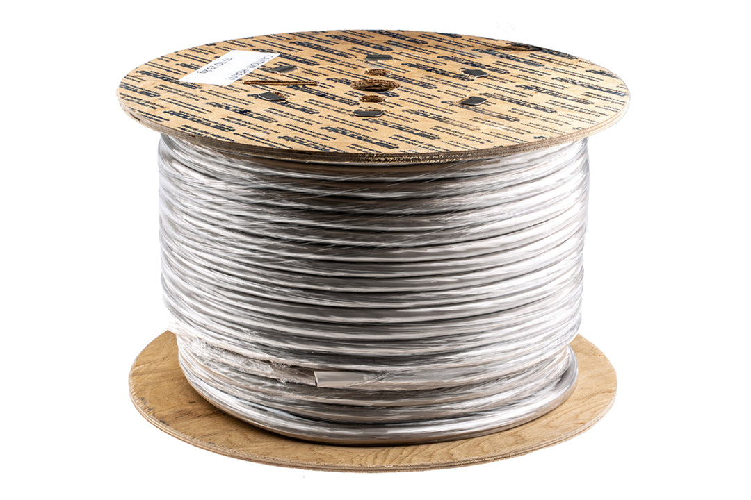 TieDex UK 3 Core Power Cable, White 2.5mm² 70 °C, 100 m Polyvinyl Chloride