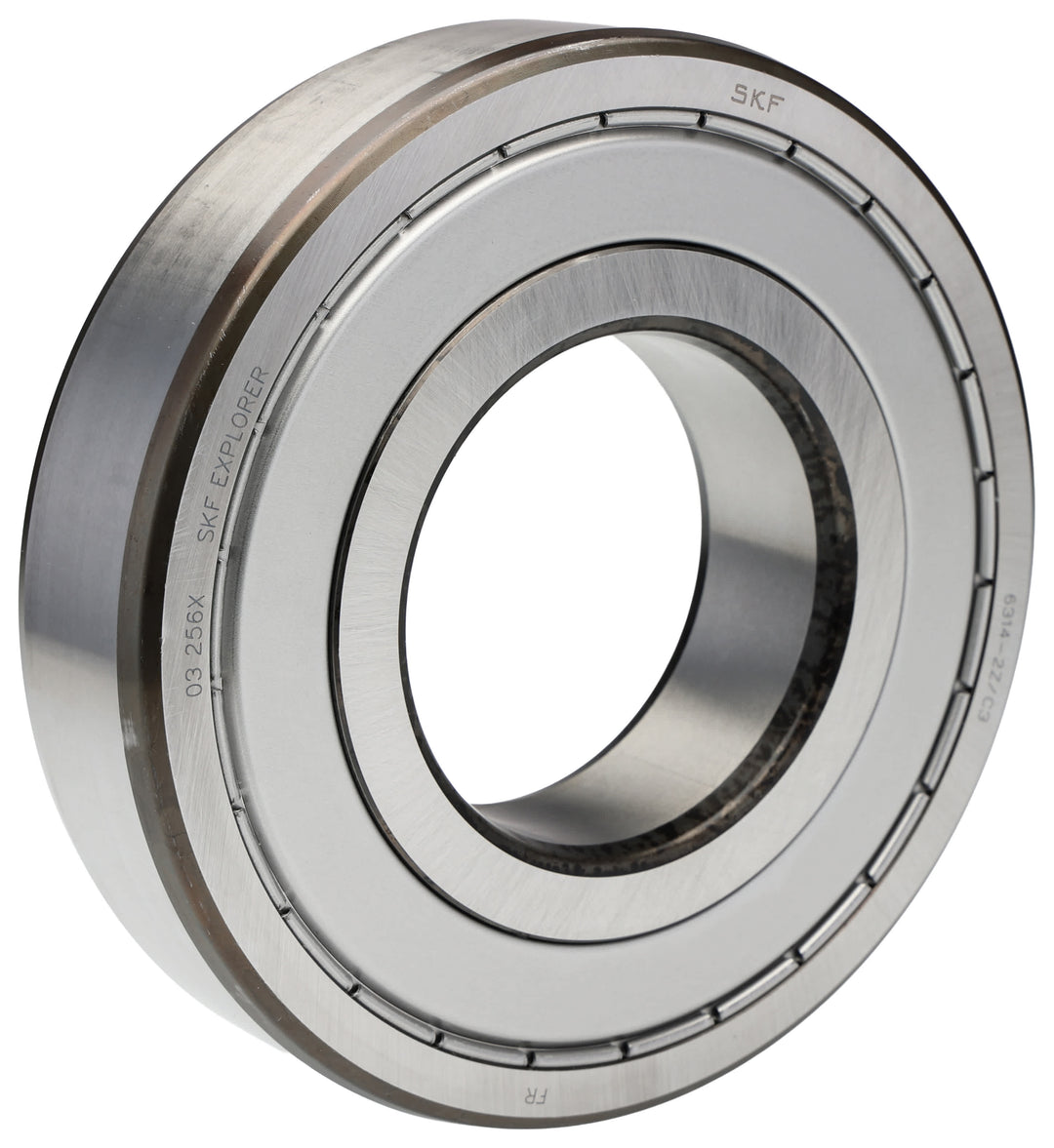 SKF 6314-2Z/C3 1 Row Ball Bearing - 70 mm ID, 150 mm OD_6314-2Z/C3