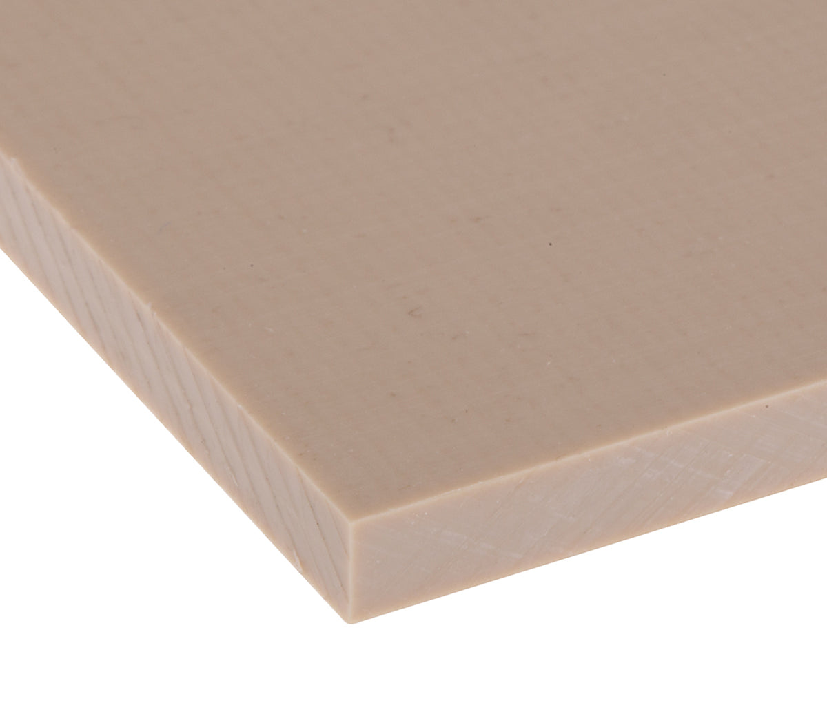 TieDex UK Beige Polyetheretherketone Plastic Sheet, 300 mm x 245mm x 5 mm