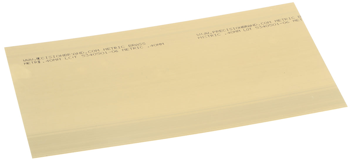 TieDex UK Shim Kit, Brass - Yellow