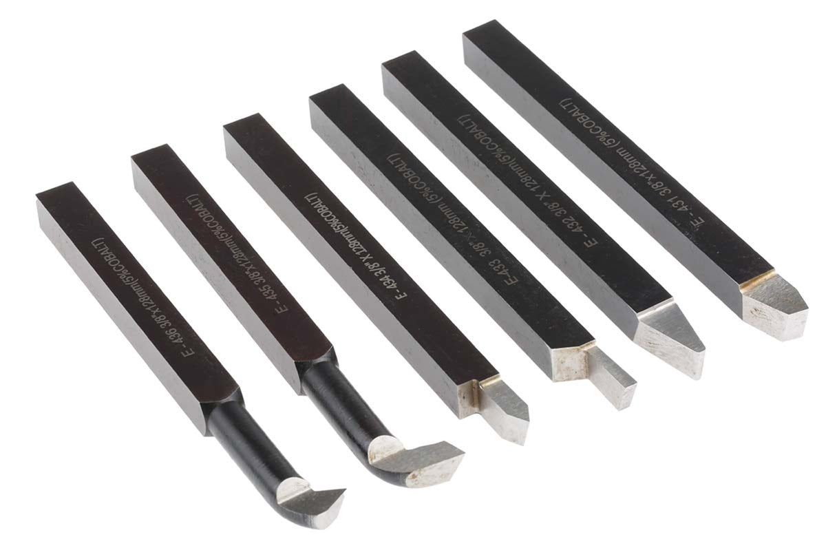 TieDex UK Shaping Kit Cobalt High Speed Steel, 125mm