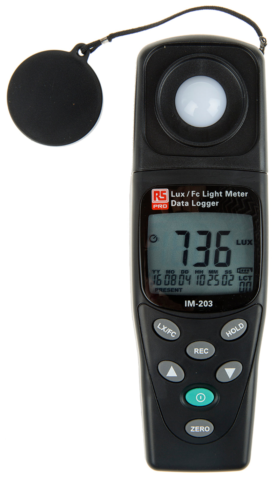 TieDex UK IM203 Light Meter, 20lx to 200000 lx, ±3 %