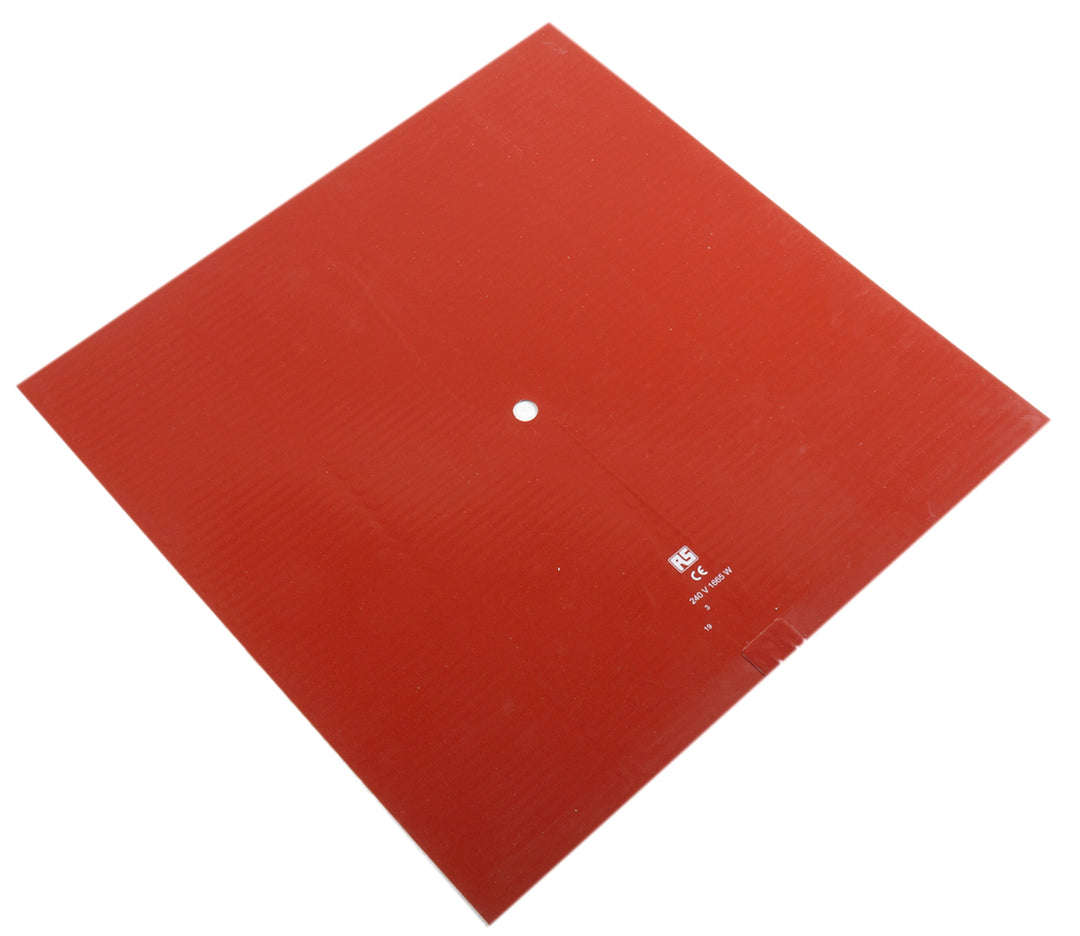 TieDex UK Silicone Heater Mat, 240V ac, 1.67 kW Square, 500 mm 500mm