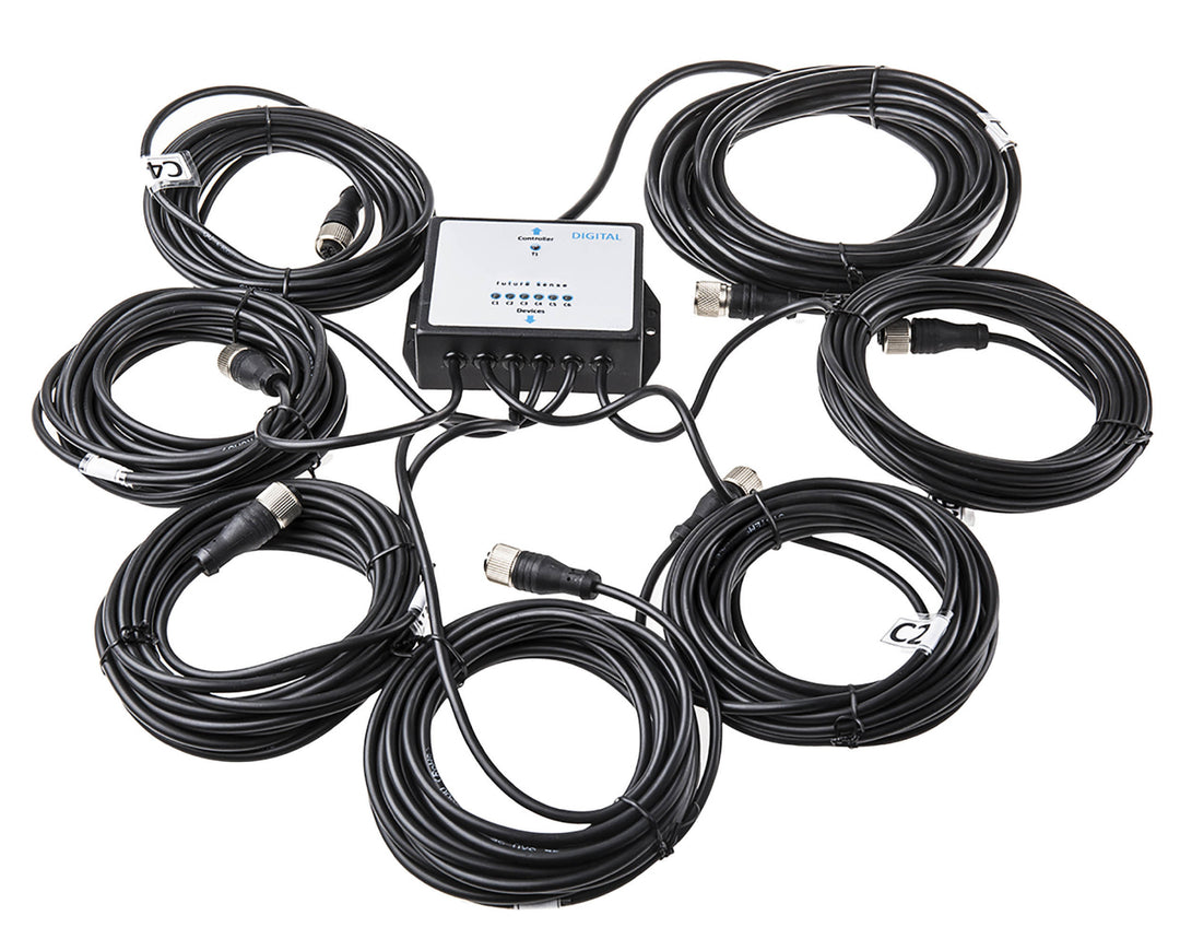 TieDex UK Sensor Box, 6 Port, 5 m