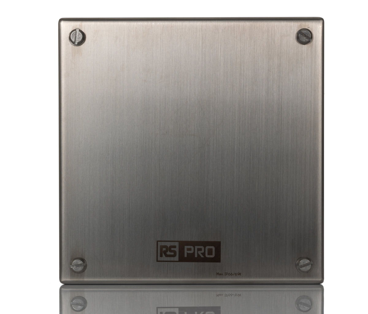 TieDex UK Satin 304 Stainless Steel Adaptable Enclosure Box 160mm x 160 mm x 85 mm