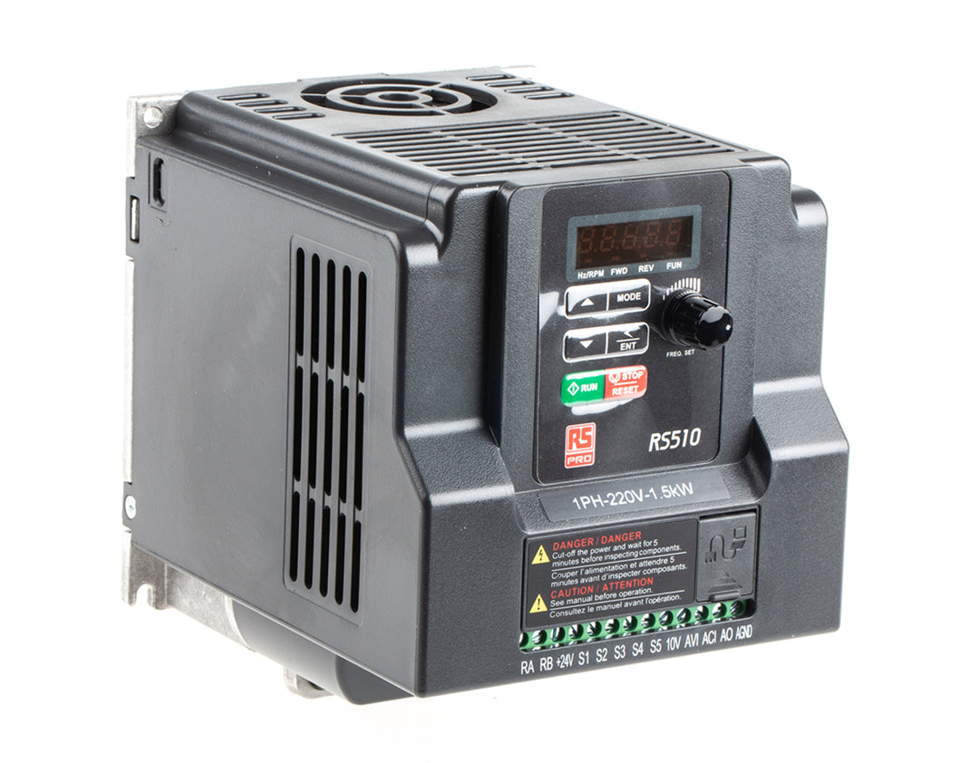 TieDex UK Inverter Drive, 1.5 kW, 1 Phase, RS510 Series 240V ac 7.5 A
