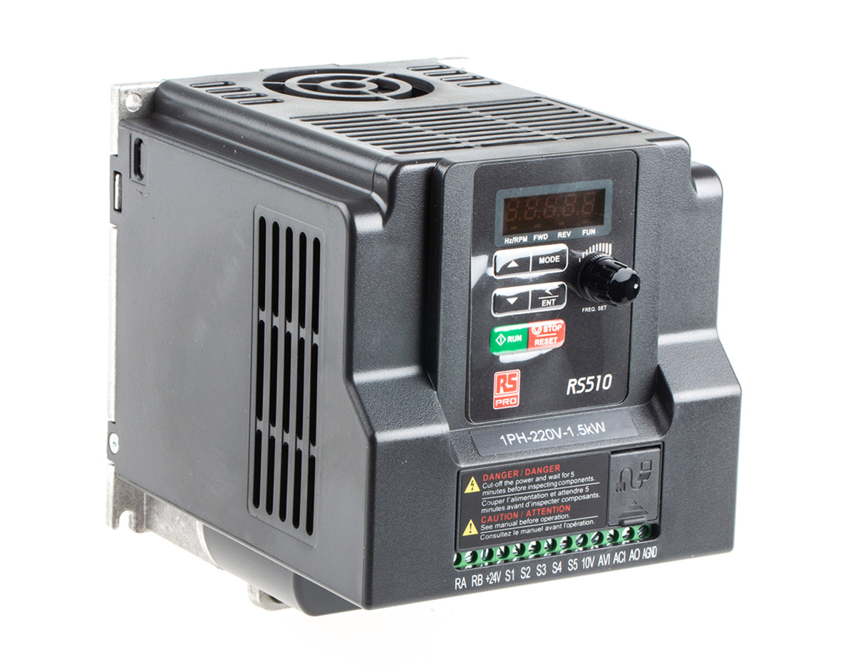 TieDex UK Inverter Drive, 1.5 kW, 1 Phase, RS510 Series 240V ac 7.5 A