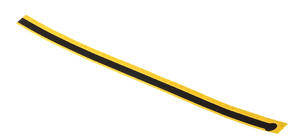 TieDex UK Antistatic Heel Grounder Yellow, Adhesive