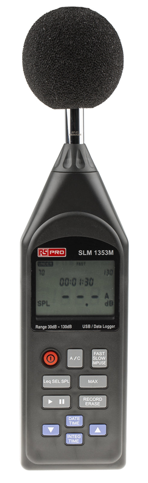 TieDex UK SLM1353M Data Logging Sound Level Meter 30 dB to 130 dB 8 kHz max, RSCAL