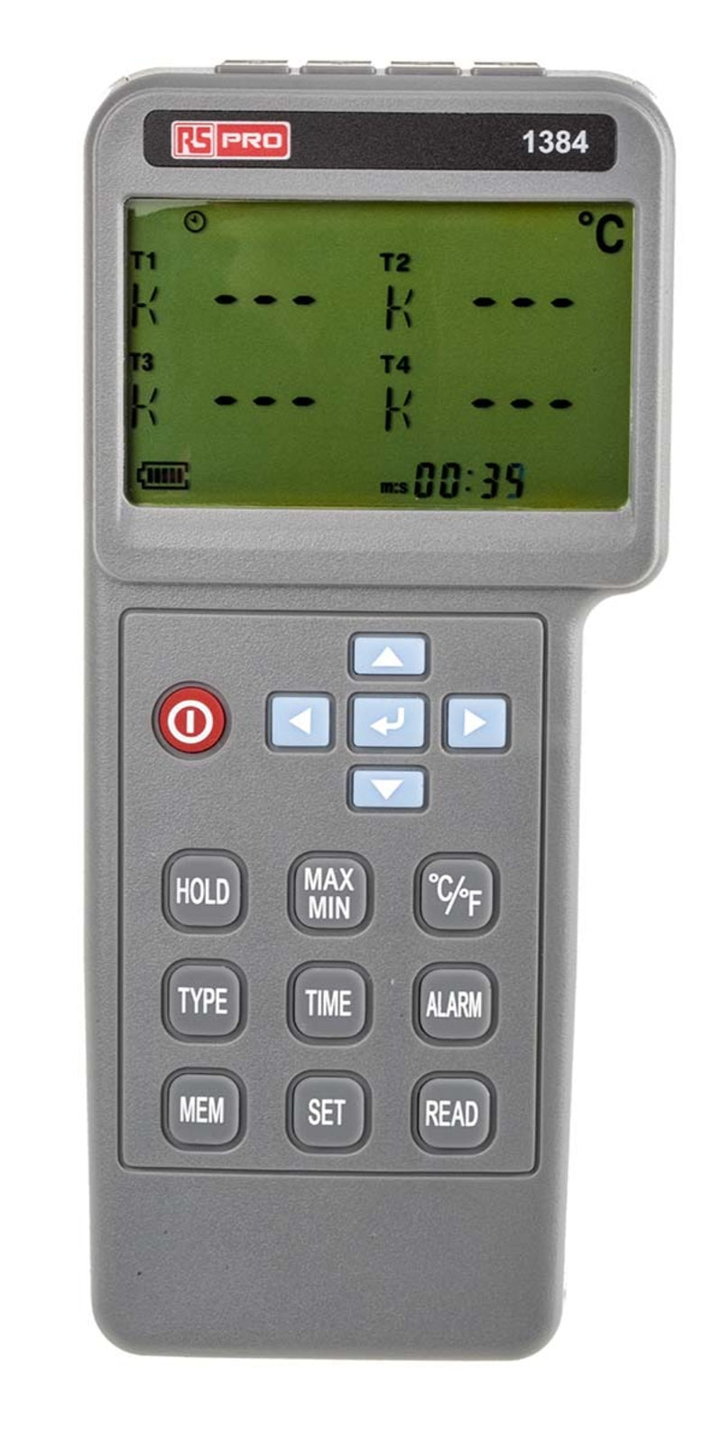 TieDex UK 1384 Temperature Data Logger, USB, 4 Channel