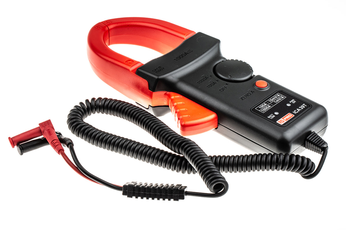 TieDex UK Clamp Meter, 1 kA 1 kA 1000 V dc 1000 V ac CAT III Non-Contact Voltage Detector