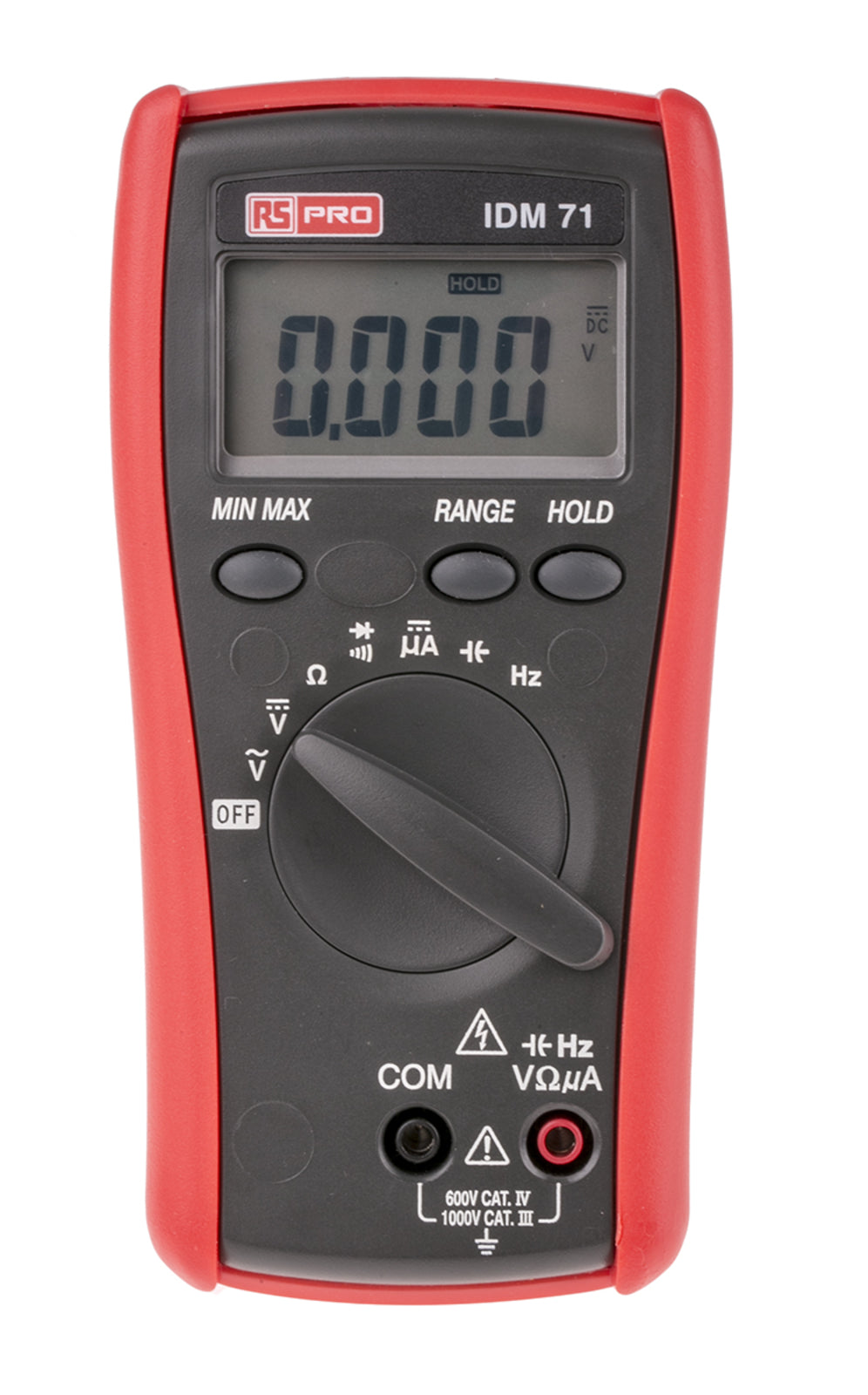 TieDex UK IDM71 Handheld Multimeter True RMS, RSCAL Calibrated